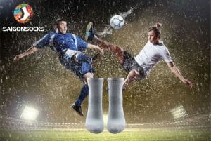 Tất Vớ Bóng Đá Saigonsocks Trắng